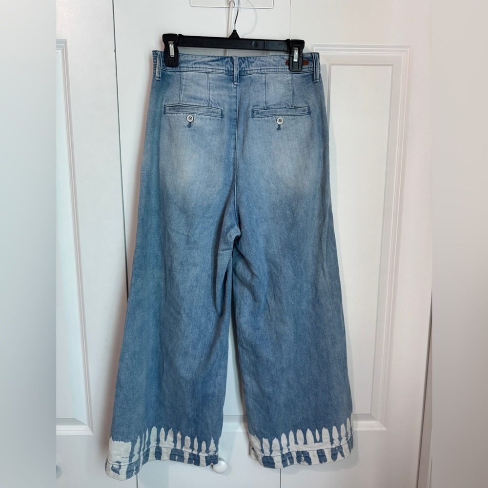 Anthropologie | Pilcro and the Letterpress Light Blue Cropped Jeans Size 27 - Picture 3 of 8